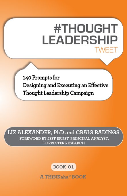 Thought Leadership Tweet By Liz Alexander