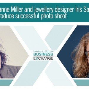 Photographer and jewellery designer work together to produce successful photo shoot