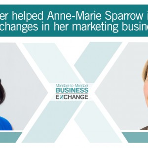 Natasha Hawker helped Anne-Marie Sparrow implement important HR changes in her marketing business