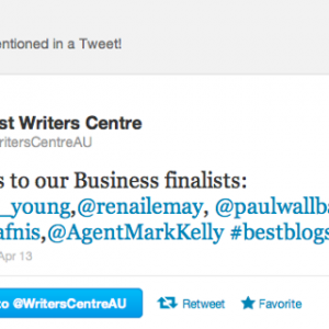 Best Australian Blogs 2013 Competition - Business Finalists Announced