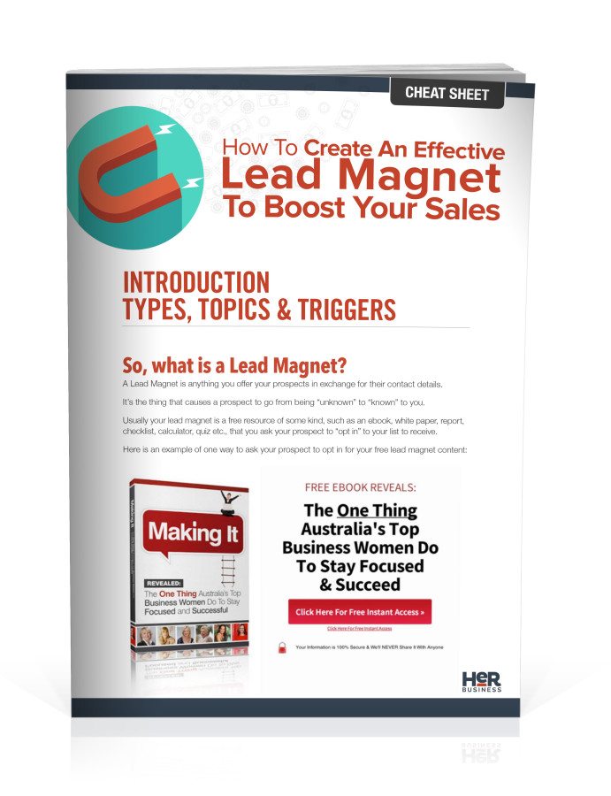 How to Create an Effective Lead Magnet to Boost Your Sales