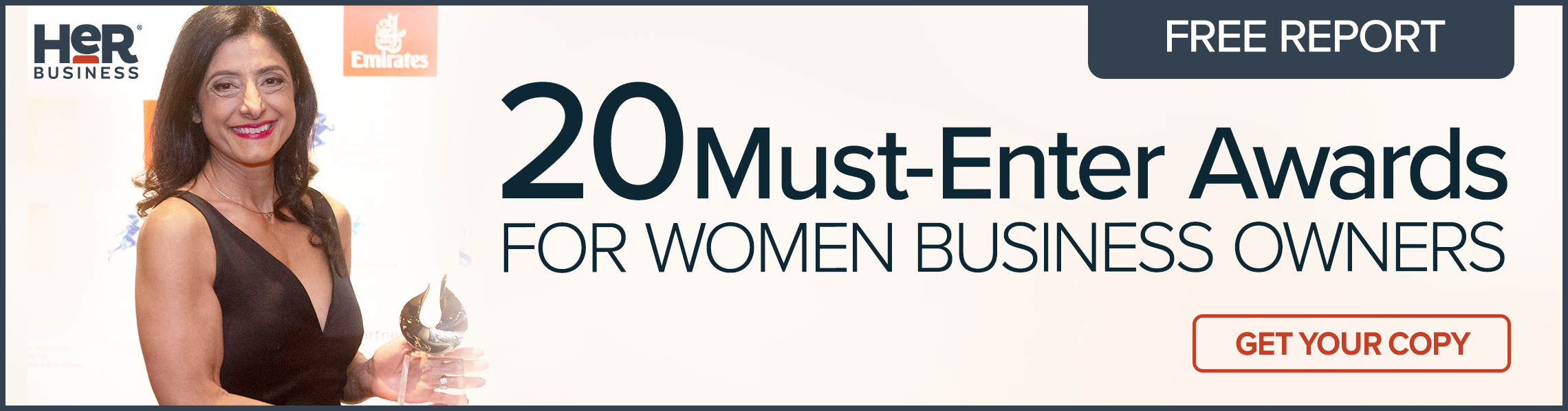 20 Must Enter Awards for Women Business Owners