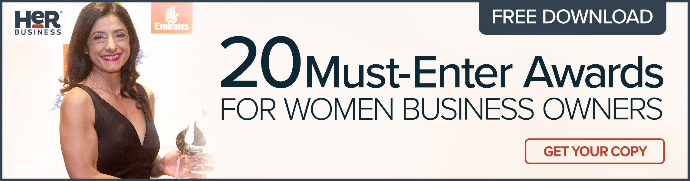 20 Must-Enter Awards for Women Business Owners