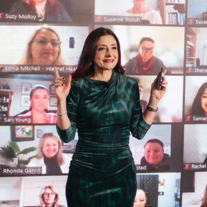 Women entrepreneurs networking at HerBusiness event in Australia