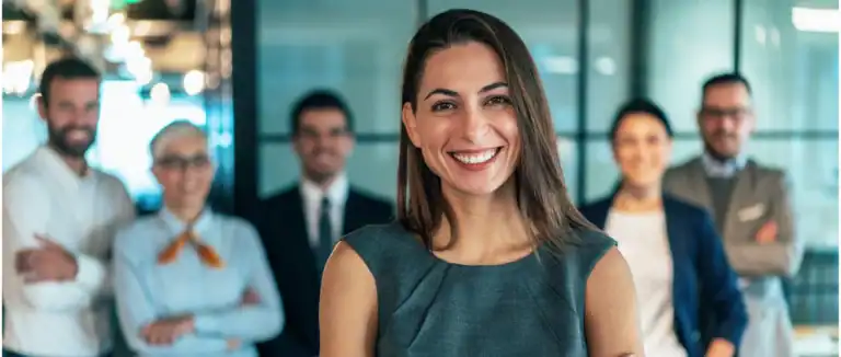 Business founder transitioning into a leadership role while building a high-performing team